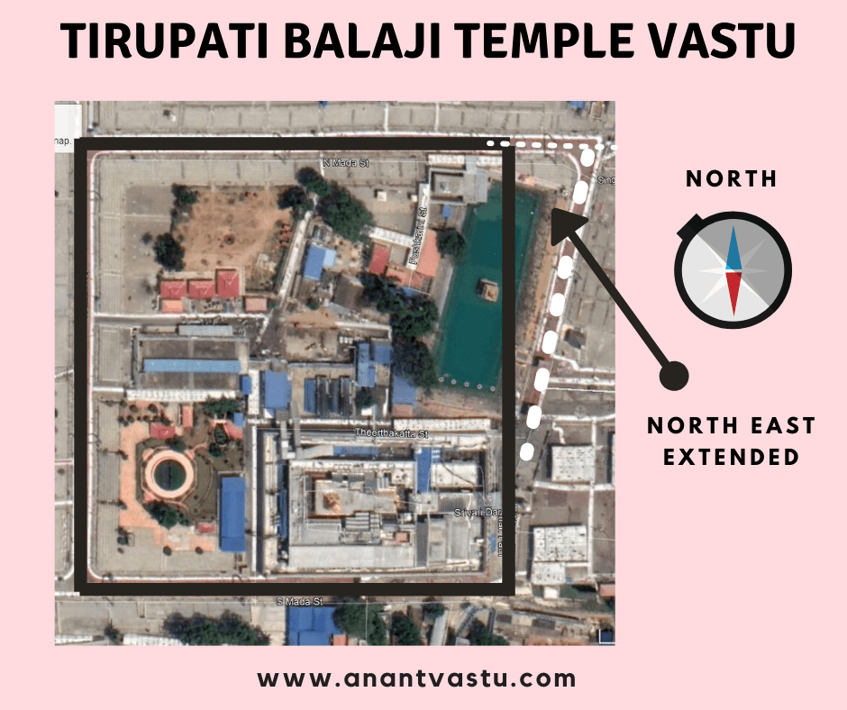 tirupati balaji temple vastu